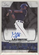 2019 Leaf Ultimate Rookie Signatures Glenallen Hill Jr #RS-GH2 Auto 05gv