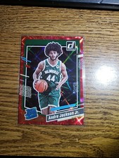 2023-24 Panini Donruss Rated Rookie Red Laser Andre Jackson Jr. #210 Bucks