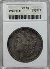 1903 S Morgan Silver Dollar ANACS VF-35