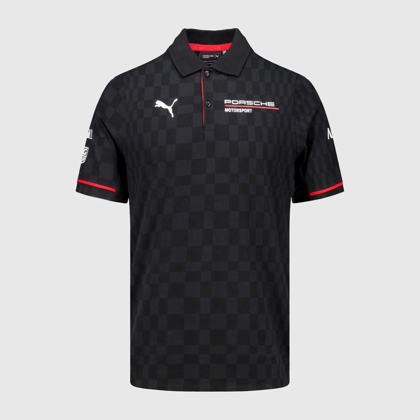 Porsche Motorsport Men's Team Polo Shirt Black