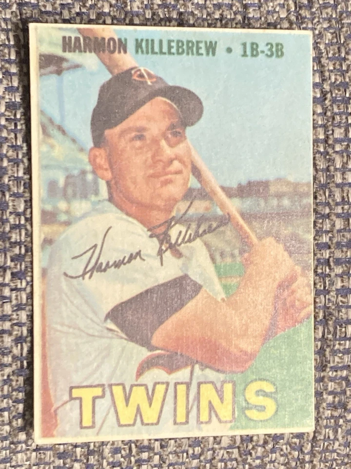 1967 Venezuela Topps Baseball Harmon Killebrew #206 MC Nice Front Surface HOF! - Image 3 of 4