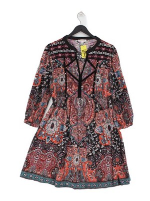 Monsoon A-Linie Minikleid M in Multi