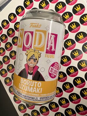 *IN HAND* LE 10000 SEALED ANIME NARUTO BORUTO UZUMAKI FUNKO SODA VYNL 