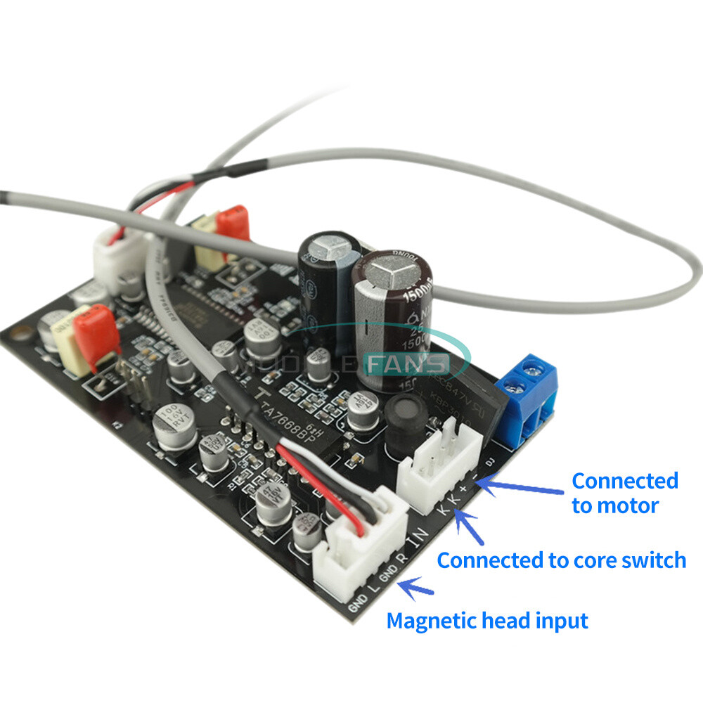 TA7668 Stereo Tape Recorder Magnetic Head Preamplifier Board