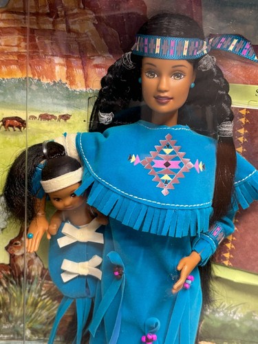 American Indian Barbie Doll American Stories Series 1996 Mattel NIB - Picture 2 of 4