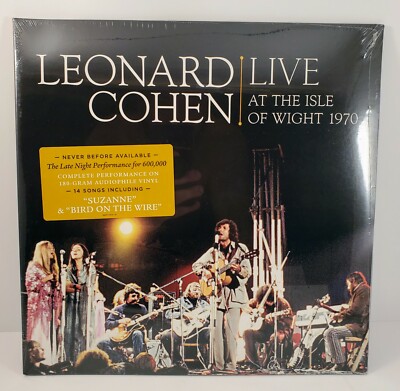Leonard Cohen - Live At The Isle of Wight 1970 (2009 LP Columbia 88697 57070 1) 