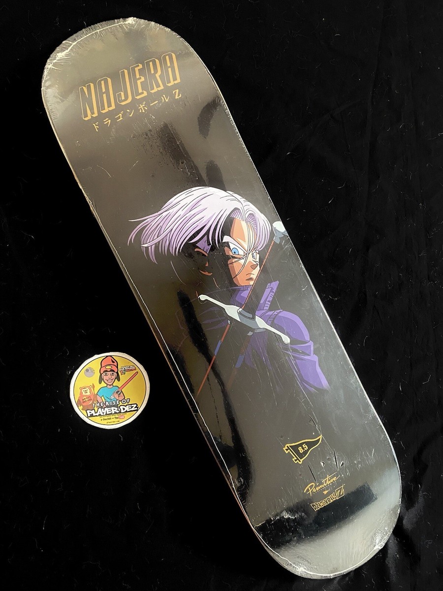 RARE Primitive DBZ FUTURE TRUNKS Dragon Ball Z Najera Skateboard