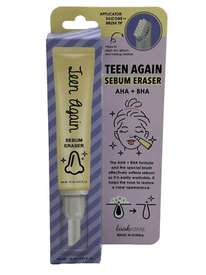 Teen Again - Sebum Eraser - 0.51 oz - New In Box K-Beauty Cleanser Gifting SPA