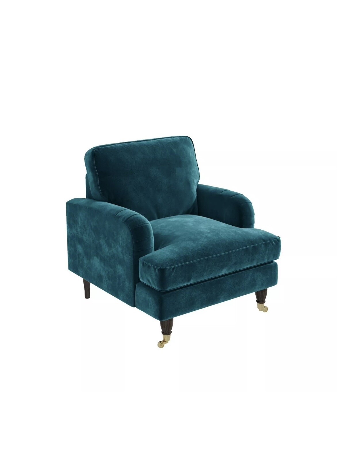 Blue Velvet Armchair eBay