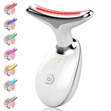 Neck Facial Massager, Light Face Neck Massager for Skin Care, Multifunctional Fa