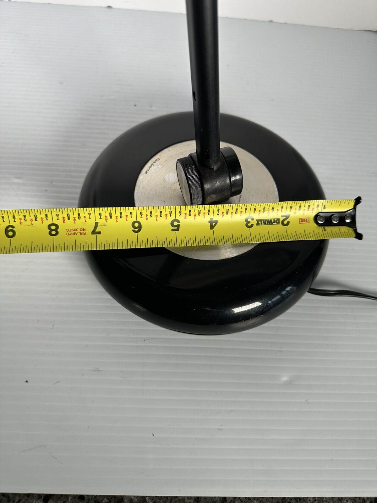 Vintage 70s PARK SHERMAN adjustable Architect Task Desk Lamp Spaceage Floating