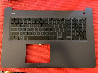 Genuine Dell G3 17 3779 Palmrest English  Keyboard Non Backlit 0GP6DH 06XX1G S2