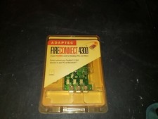 ADAPTEC FIRECONNECT 3-Port FireWire Card for Desktop PC Mac AFW-4300CS Kit