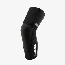 100% Teratec Knee Plus Guards Black All Sizes