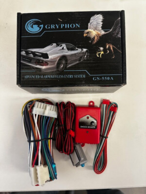 Gryphon Mobile GS-550A Advanced Car Security Alarm and Keyless Entry System