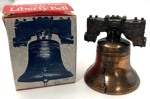 Authentic Replica of the Liberty Bell Vintage 1975 Historical Souvenir Co VTG70s
