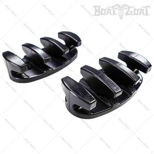Attwood Zig Zag Cleat (2-PACK) Black Nylon 3-1/2" (11926-7) - Picture 2 of 4