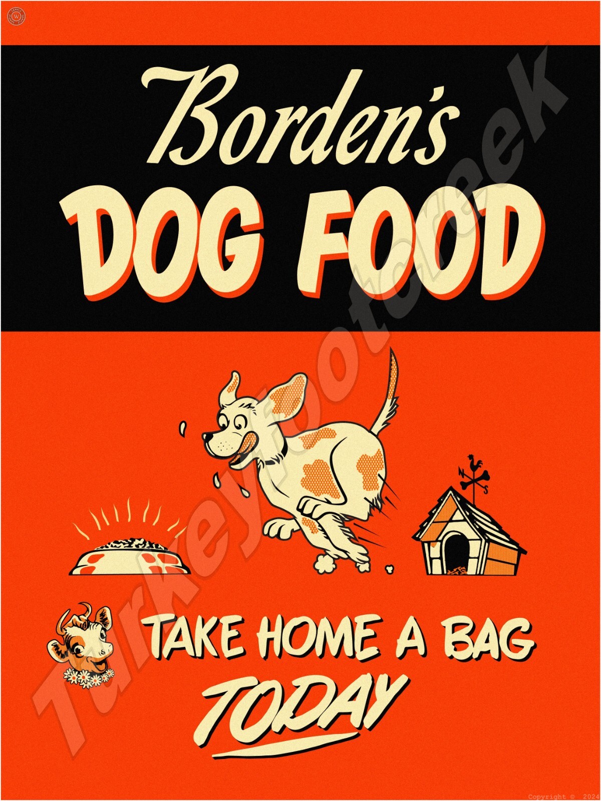 "take Home A Bag Today" Metal Sign 3 Sizes To Choose From
