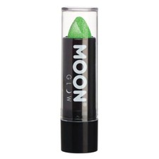 Moon Glow - Neon UV Glitter Lipstick Green M8473 Costume Make Up