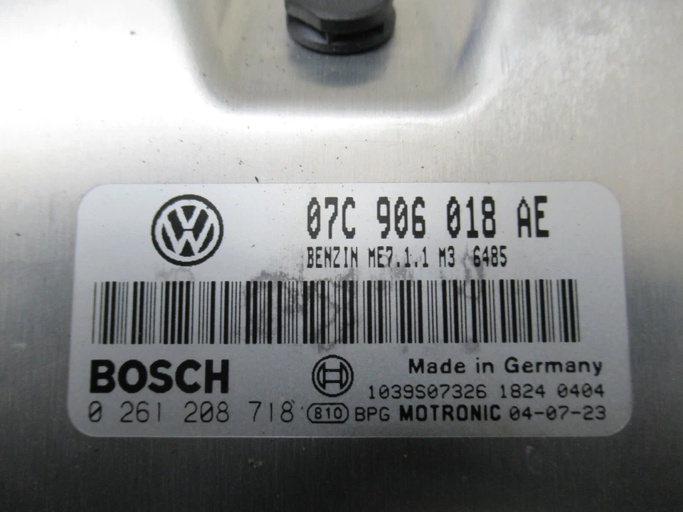 ECU COMANDO MOTORE BENTLEY CONTINENTAL GT 2004 07C906018AE - Immagine 2 di 4