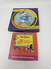 Disney Donald Duck 2 Cartoons Walt Disney Jumbo Cartoon Parade 8mm Films