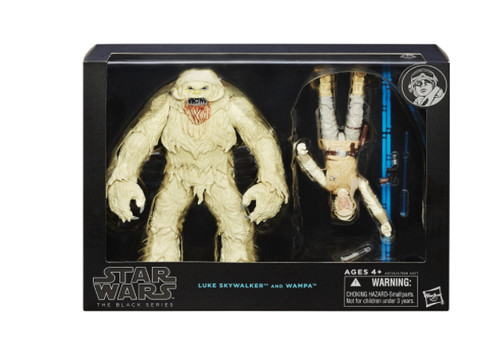 Luke Skywalker Wampa Action Figure Black Series Star Wars Set Boys Toys 6 Inch