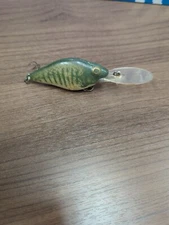 Vintage Natural Ike Lazy Ike Fishing Lure Deep Diving Crankbait Sport Fun Tackle