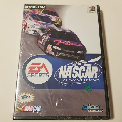 PC Videospiel Nascar Revolution Motorracing EA Sport USA Windows CD ROM 1999 