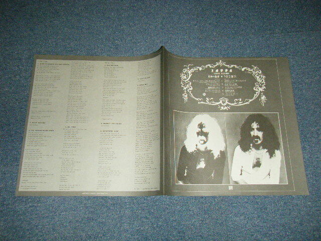 FRANK ZAPPA Japan 1976 P-10266W NM LP ZOOT ALLURES | eBay