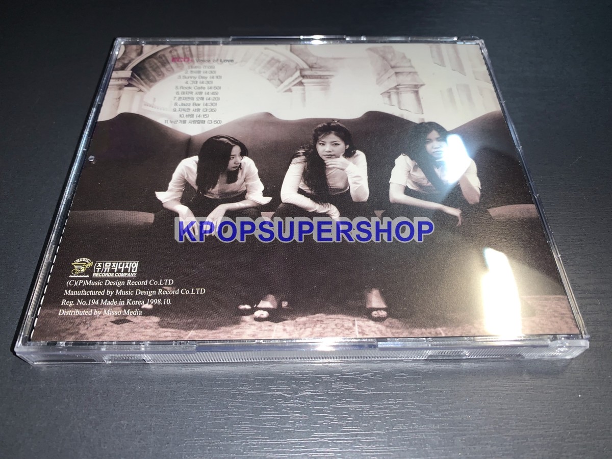 ECO 3rd Album Voice of Love CD Booklet Great Condition Rare OOP
