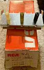 RCA Stock 130107 Triple Variable Resistor 1 Meg/