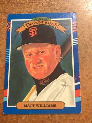 イチロー⭐DONRUSS⭐DIAMOND KINGS 1/1 1991 Donruss Baseball # 18 Diamond King Matt Williams | eBay