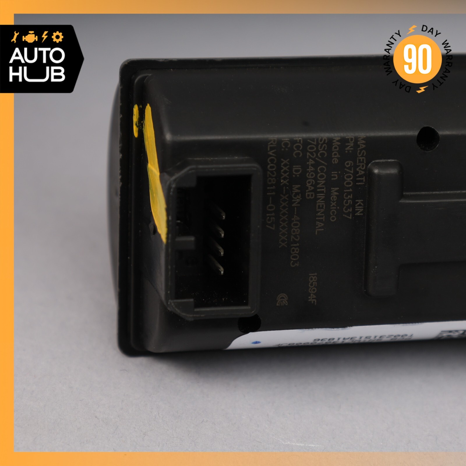 17-20 Maserati Ghibli M157 Push Start Ignition Button 670013537 