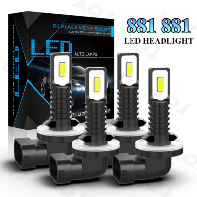 For Arctic Cat Prowler 650 HDX 500 700 - LED HI/Lo Beam Headlight Light Bulbs
