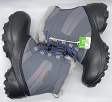 Columbia Youth Rope Tow III Waterproof 200g Boots Grey BY1323-033 Size 2 NWOB