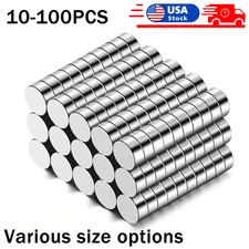 Neodymium Magnets Round Disc N35 Super Strong Rare Earth Thin Tiny Small Large