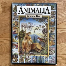 Animalia Graeme Base First Edition 1986 HC DJ Childrens Collectable