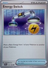 173/198 ENERGY SWITCH | COMMON | SCARLET & VIOLET POKEMON CARD