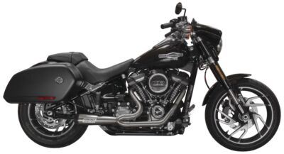 Two Bros 2-Into-1 Gen-II Exhaust Stainless For Harley Fat Bob 107 2018-2021