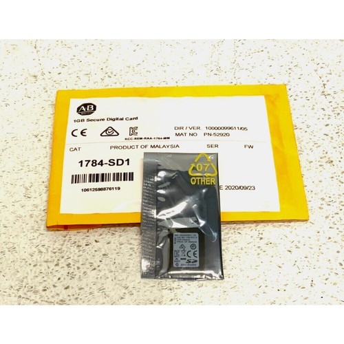 NEW Allen Bradley 1784-SD1 Secure Digital Memory Card ControlLogix 1784SD1 - Picture 2 of 14