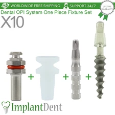 X10 Dental OPI System One Piece Fixture Set SLA Sterile Immediate Loading