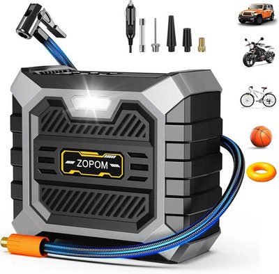 150 PSI Digital Display Tire Inflator Car Air Pump Compressor Portable Auto 12V