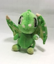 Neopets Green Speckled Shoyru 7" Stuffed Plush 2004