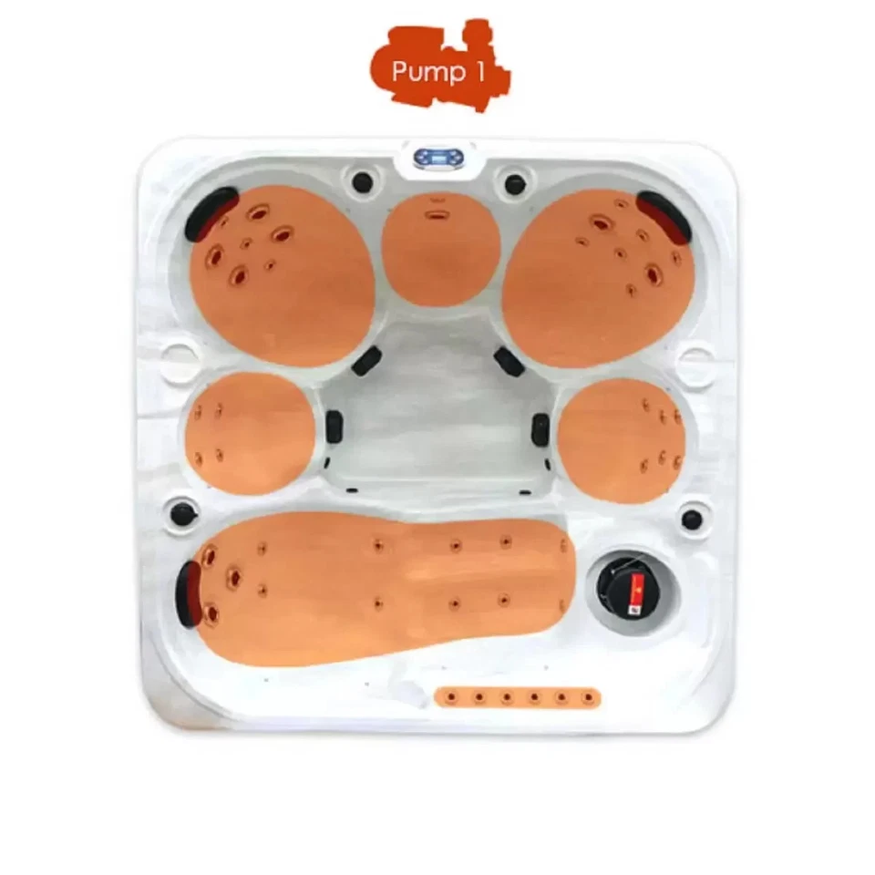 Hot Tub Master Sunshine Bay 40-Jet 6 Person Hot Tub - Delivered & Installed - Image 4 of 4