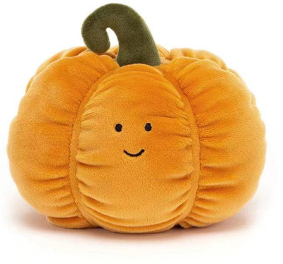Jellycat VIVACIOUS VEGETABLE PUMPKIN Soft Plush Squishy Stuffed Veggie Food Toy