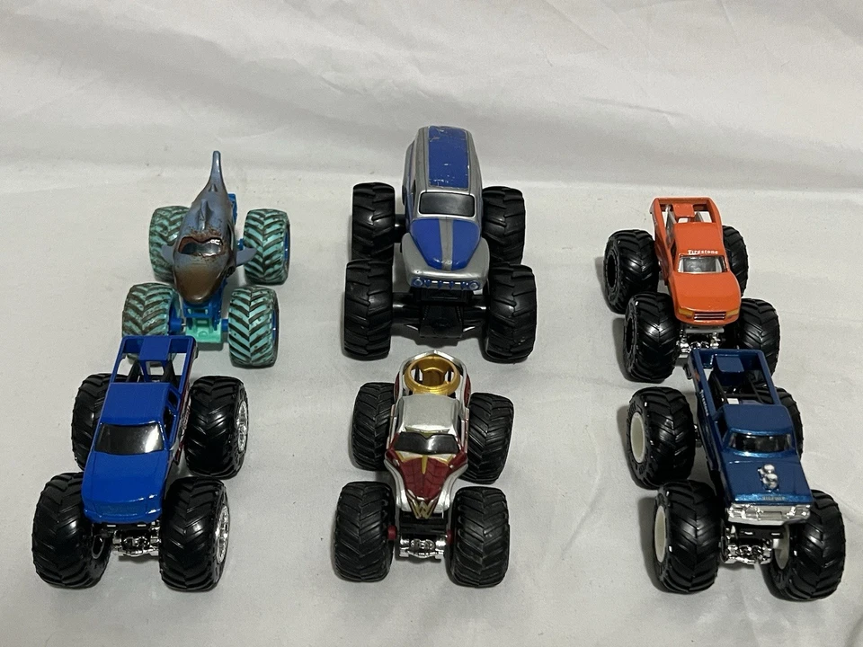 压铸迷你怪物卡车混合套装 6 件 — 第 4/4 张图片