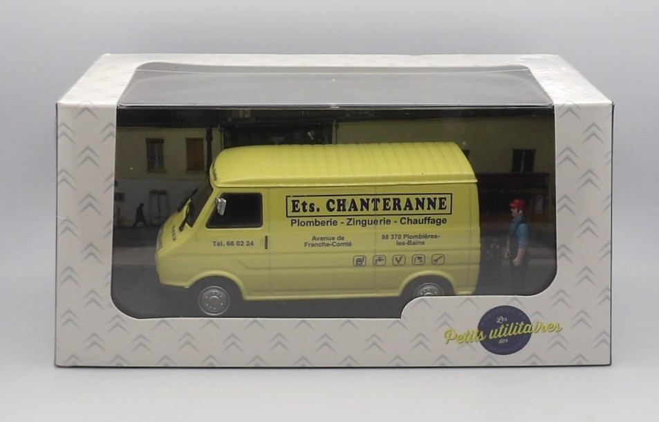 ATLAS 223960 CITROEN C35 'CHANTERANNE' YELLOW MINT BOXED STILL SEALED 1:43