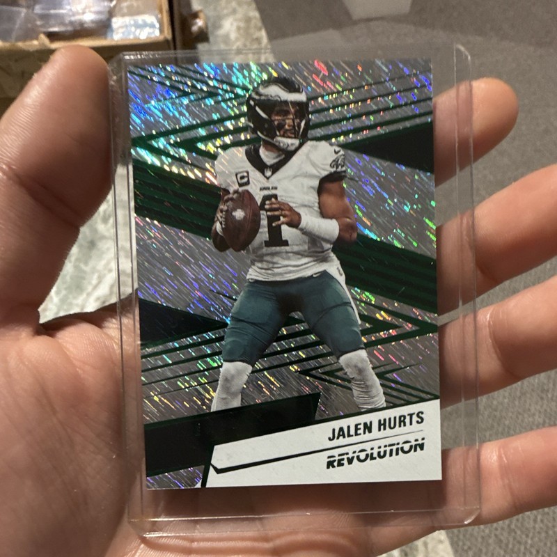 2025 Panini Revolution Jalen Hurts /699 Silver Parallel Philadelphia Eagles