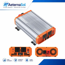6000W 3000W Pure Sine Wave Inverter 12V DC to 120V AC Converter Power Inverter