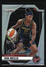 Erica Wheeler 2024 Panini Prizm WNBA Silver Prizms #61 Indiana Fever